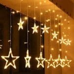 RENMAX 138 LEDs 2.49 m Yellow Flickering Star Rice Lights  (Pack of 1)