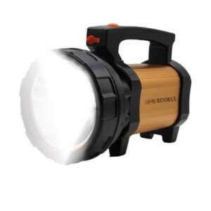 RENMAX Strong Bright Beam LED Laser 1Km Range Rechargeable 7000mAh Torch Search Light Metal – 1Pc