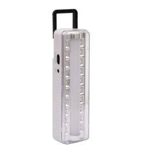 WAKEN Emergency Light Solar/AC/DC Rechargeable LED Tube Plastic, Multicolor -1 Pc (20Led+Tube+Solar)