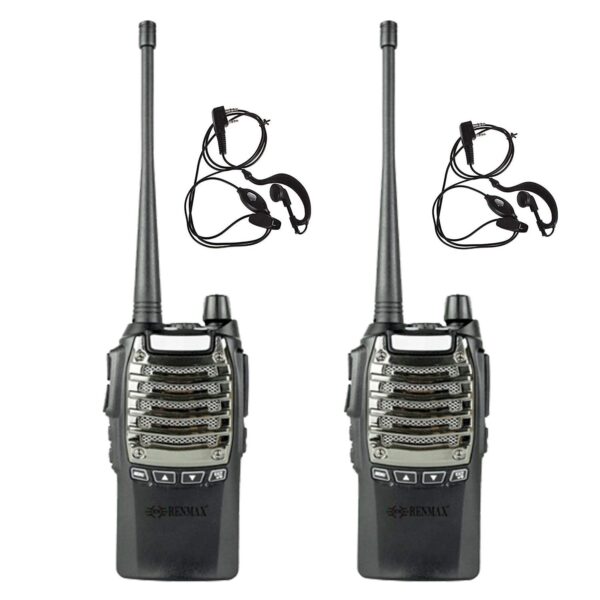 RENMAX RM-8D Walkie Talkie | Long Range upto 5km | 128 channels | CTCSS DCS 2 Way Radio - Image 2