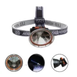 RENMAX Bright Head Light Torch | Rainproof Rechargeable | Handsfree IR Sensor LED Blinker | Metal Build | Spotlight for Cycling Camping Caving Hiking Hunting Trekking - 1Pc