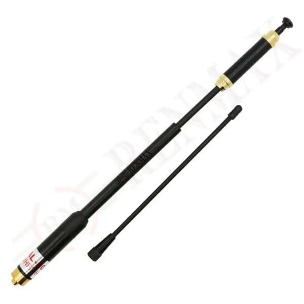 RENMAX Antenna (Passive) with SMA Female Connector 3.2 dB AL-800 BNC Extended Range SMA-F VHF/UHF Dual band Accessories suitable for Radios, walkie LAN Wireless etc - 1 Pc