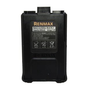 RENMAX Li-ion Rechargeable Battery Pack BL-5 for Two Way Radio Walkie VU-5R F8HP 2800mAh -1Pc